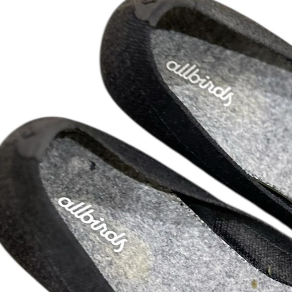 Allbirds Black Classic fabric cushioned Slip-On flats round toe size 10 - Picture 9 of 9